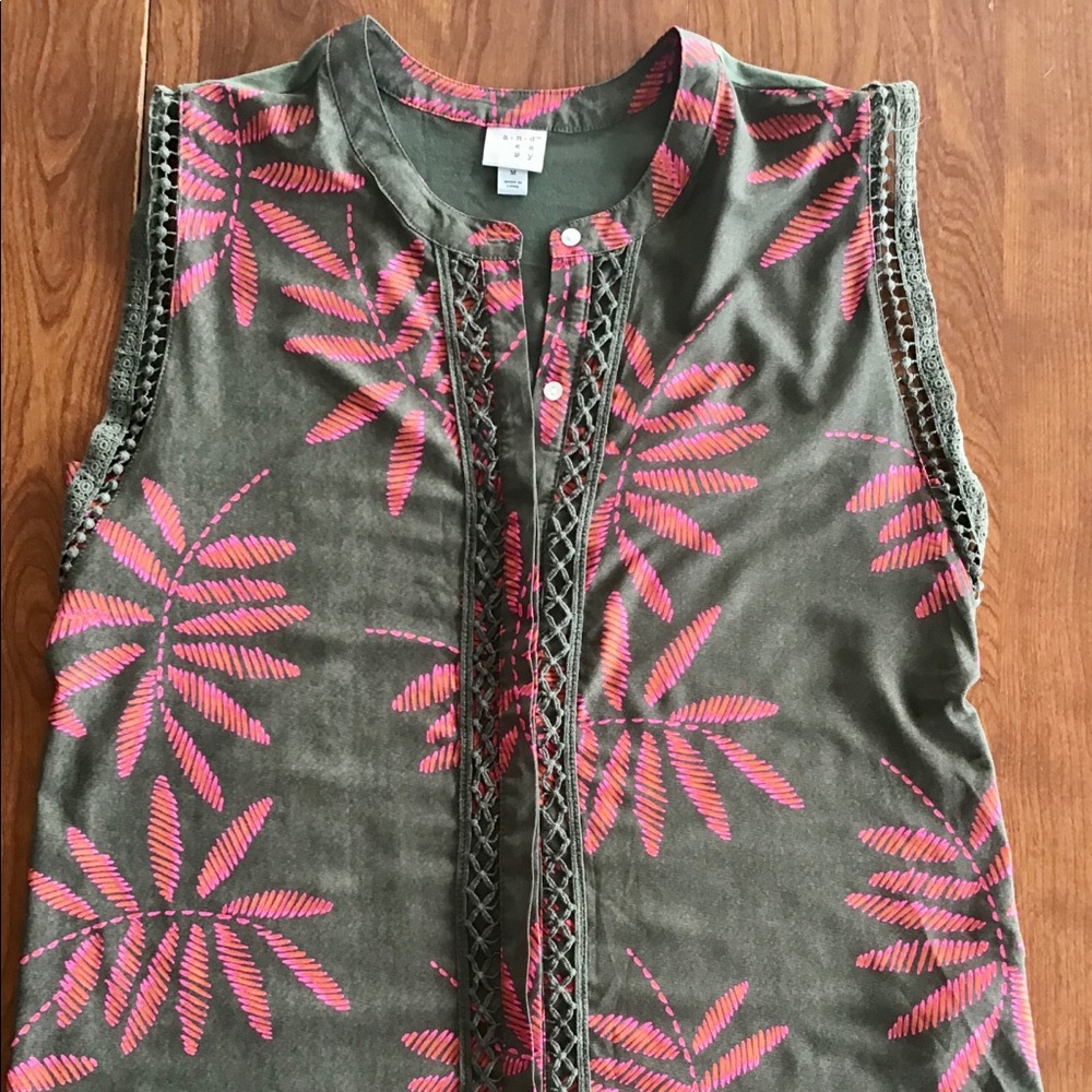 Button Up Tank